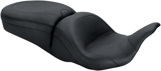 Mustang Lowdown Stitched Seat fits 2008-2024 Harley Davidson Touring 79700