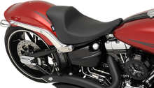 Drag Specialties Black Smooth Leather Solo Seat 2013-2017 Harley Breakout FXSB