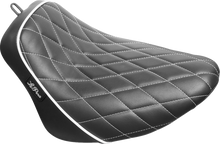 Le Pera Bare Bones White Diamond Solo Seat for 2018-23 Harley Softail FXBB FLSL