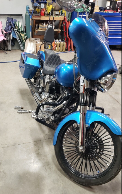 Drag Specialties Predator III Seat for 2000-17 Harley Davidson Softail Heritage