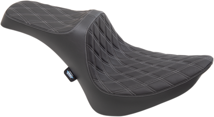 Drag Specialties Diamond Predator Seat 1984-1999 Harley Fat Boy Softail FLST