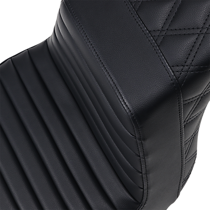 Saddlemen Step-Up Tuck n Roll Lattice Gel Seat 2013-2017 Harley Breakout FXSB