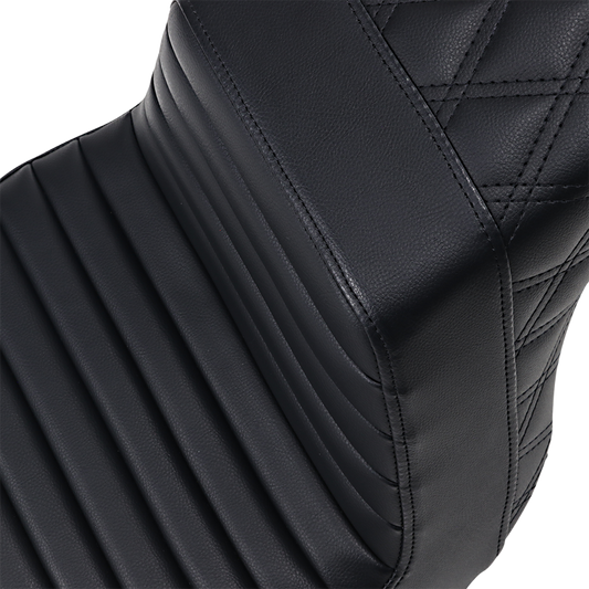 Saddlemen Step-Up Tuck n Roll Lattice Gel Seat 2013-2017 Harley Breakout FXSB