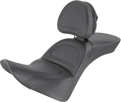 Saddlemen Explorer Gel Seat & Backrest fits 2018-2025 Harley Softail FLSL FLHC