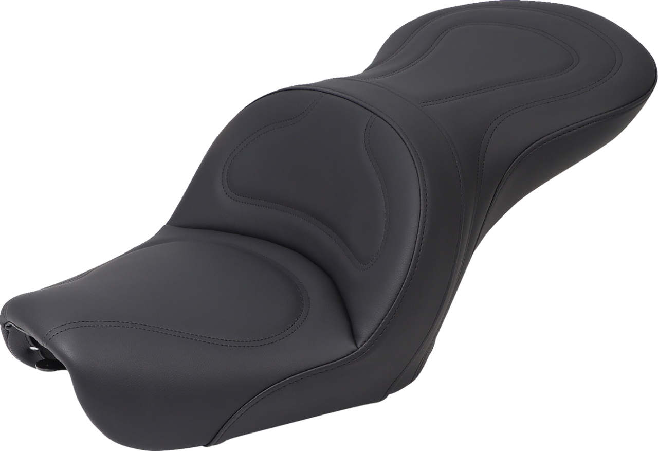 Saddlemen Explorer Black Stitched Gel Seat for 2004-2005 Harley Dyna FXD FXDL