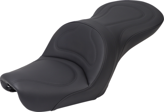 Saddlemen Explorer Black Stitched Gel Seat for 2004-2005 Harley Dyna FXD FXDL