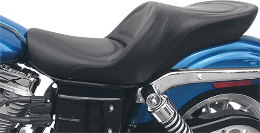 Saddlemen Explorer Black Stitched Gel Seat for 2004-2005 Harley Dyna FXD FXDL