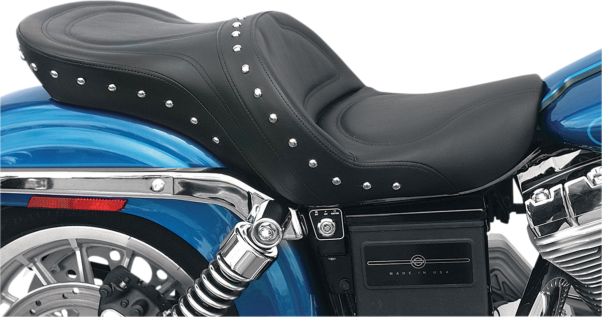 Saddlemen Explorer Studded Gel Seat 2004-2005 Harley Dyna Super Glide Low Rider