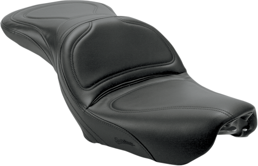 Saddlemen Explorer Black Stitch Gel Seat 2004-2005 Harley Dyna Wide Glide FXDWG