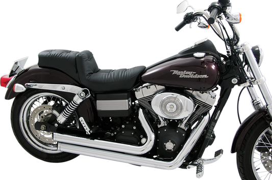 Mustang Regal Duke Black Seat fits 2006-2017 Harley Davidson Dyna FXDB FXDL