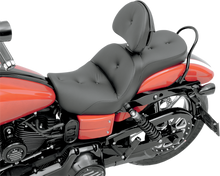 Saddlemen Road Sofa Pillow Top Gel Seat & Backrest 2006-2017 Harley Dyna FXD