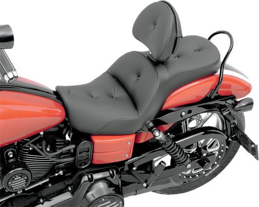Saddlemen Road Sofa Pillow Top Gel Seat & Backrest 2006-2017 Harley Dyna FXD