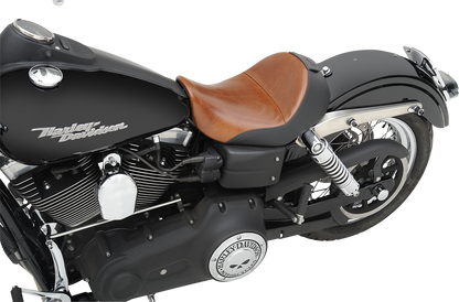 Saddlemen Renegade Lariat Brown Leather Solo Seat 2006-2017 Harley Dyna FXD