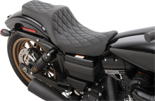 Drag Specialties Diamond Stitch Predator III Seat for 2006-17 Harley Dyna FXD