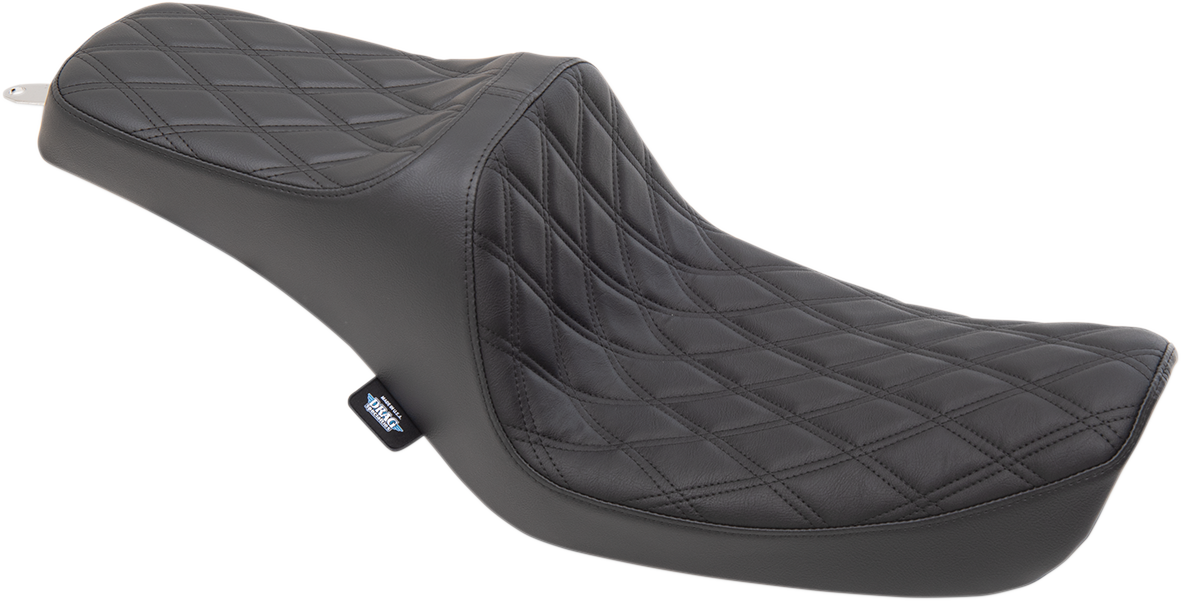 Drag Specialties Predator III Diamond Stitch Seat fits 1996-2003 Harley Dyna FXD