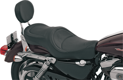 Drag Specialties Low Profile Wide Mild Stitched Seat 2004-2022 Harley Sportster