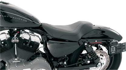 Mustang Tripper Solo Seat for 2004-2022 Harley Sportster 3.3 Gallon Tank 76570