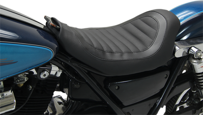 Mustang Jody Perewitz Tuck n Roll Motorcycle Solo Seat 1982-2000 Harley FXR FXRS