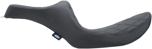 Drag Specialties Black Diamond Predator Seat 1982-2000 Harley Davidson FXR FXRS