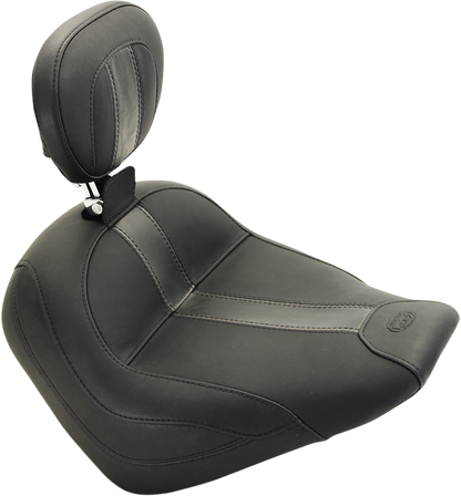 Mustang Solo Seat with Backrest for 2015-2023 Indian Scout Sixty 79507