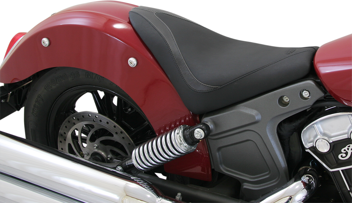 Mustang Runaround Low Solo Seat for 2015-2023 Indian Scout Sixty 75368