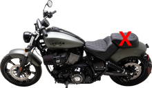 Mustang Touring Diamond Stitch Solo Seat fits 2022-2023 Indian Chief Bobber