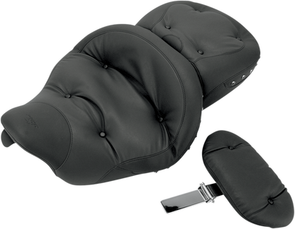 Mustang Regal Studded Seat & Backrest fits 2008-2024 Harley Touring 79609