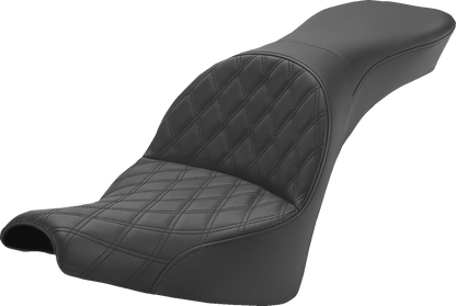 Saddlemen Explorer Lattice Gelcore Seat fits 2018-2026 Harley Softail FXBB FXST