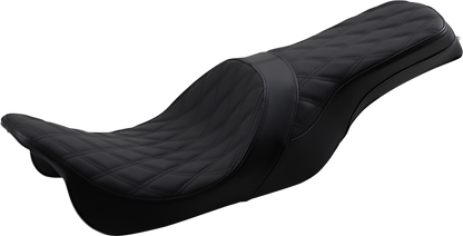 Drag Specialties Predator III Forward Position Seat fits 2008-24 Harley Touring