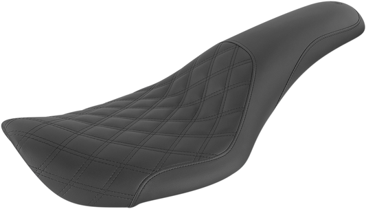 Saddlemen Profiler Lattice Stitch Low Seat for 1996-2003 Harley Dyna Wide Glide