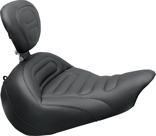 Mustang Solo Touring Seat Backrest Compatible fits 2013-2017 Harley Breakout FXSB