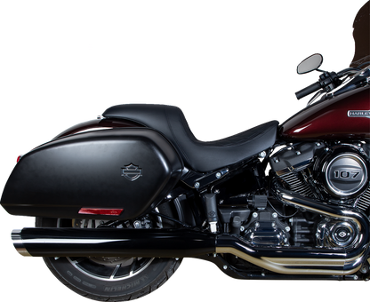 Drag Specialties Predator Diamond Seat for 2018-2025 Harley Softail Low Rider