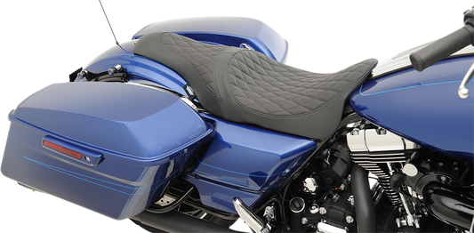 Drag Specialties Caballero Diamond Seat fits 2008-2024 Harley Touring FLHTPI