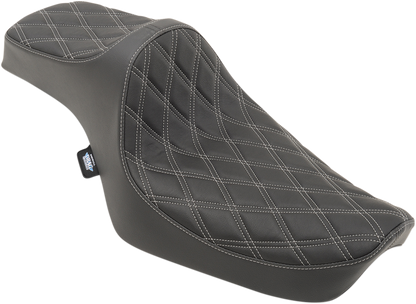 Drag Specialties Black Vinyl Predator Diamond Seat 1982-2003 Harley Sportster XL