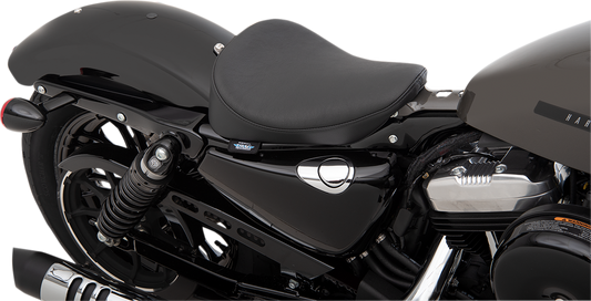 Drag Specialties Bobber Smooth Vinyl Solo Seat for 2010-2022 Harley Sportster
