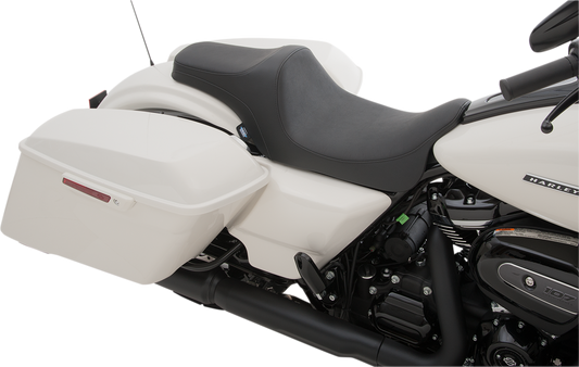 Drag Specialties Predator III Smooth Seat for 2008-2025 Harley Touring FLHR FLHX