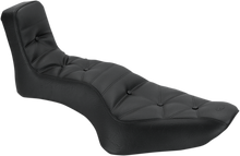 Mustang Throwback 2-Up Diamond Motorcycle Seat 2004-2021 Harley Sportster Models