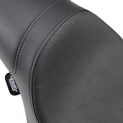 Drag Specialties Black Smooth Predator Seat 2010-2022 Harley Sportster XLL XLT
