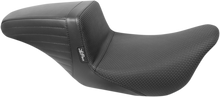 Le Pera Kickflip Basketweave Daddy Long Leg Seat fits 2008-2025 Harley Touring