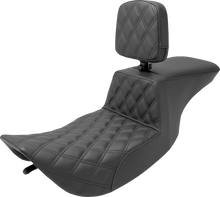 Saddlemen Step Up Lattice Gel Seat & Backrest for 1997-2007 Harley Touring FLHR