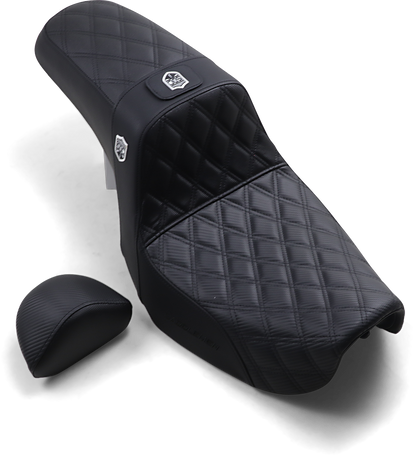 Saddlemen Pro Series SDC Lattice Motorcycle Seat 2006-2017 Harley Dyna Low Rider