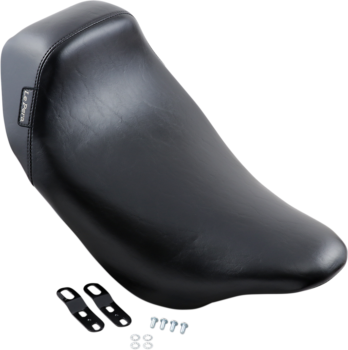 Le Pera Bare Bones Smooth Low Solo Seat fits 2008-2024 Harley Touring LK-005