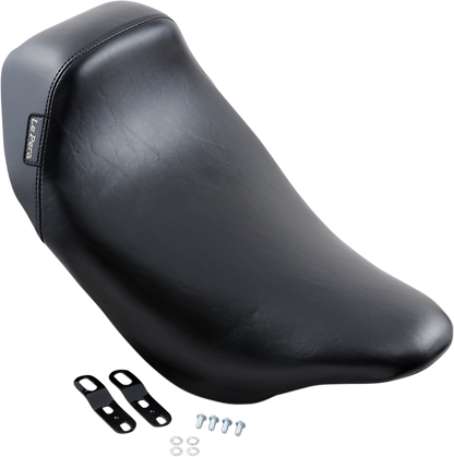 Le Pera Bare Bones Smooth Low Solo Seat fits 2008-2024 Harley Touring LK-005