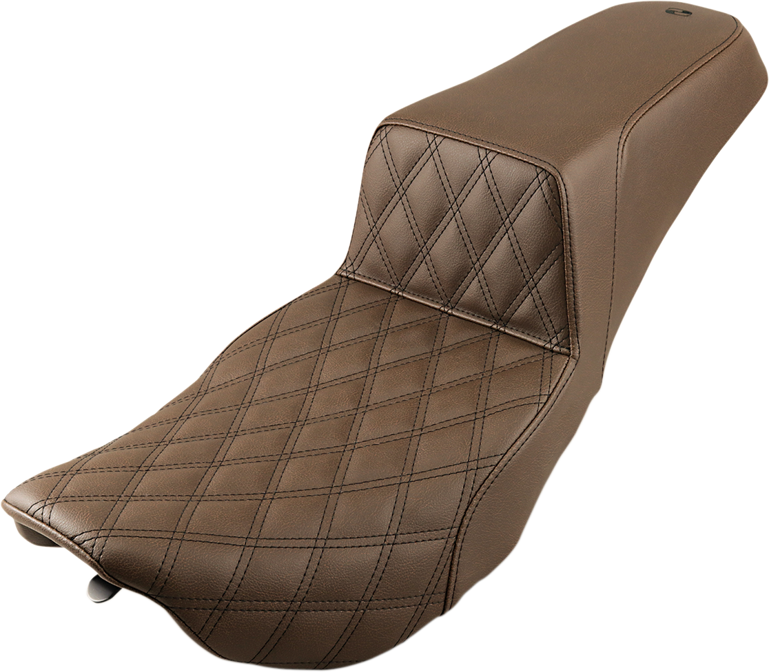 Saddlemen Brown Step Up Gel Seat for 1997 2007 Harley Road King Street Glide