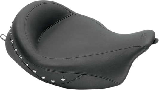 Mustang Super Solo Studded Seat fits 2008-2024 Harley Davidson Touring 76068