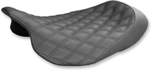 Saddlemen Renegade Lattice Stitch Solo Seat for 2008-2025 Harley Touring Bagger