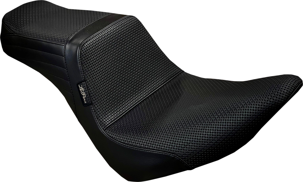 Le Pera Tailwhip Basketweave Seat fits 2018-2025 Harley Softail FXLR FLSB