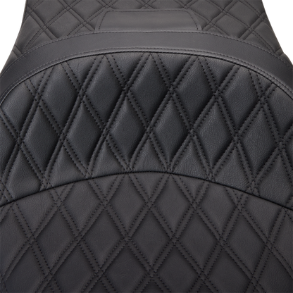 Drag Specialties Freedom Diamond Seat fits 2009-2024 Harley Touring FLHX FLHR