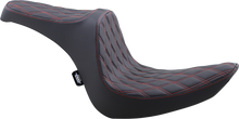 Drag Specialties Predator III Double Diamond Seat 2006-17 Harley Softail Fat Boy