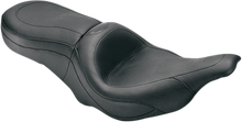 Mustang Black Sport 2-Up Vinyl Motorcycle Seat 1997-2007 Harley Touring Models